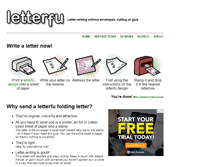 Tablet Screenshot of letterfu.com